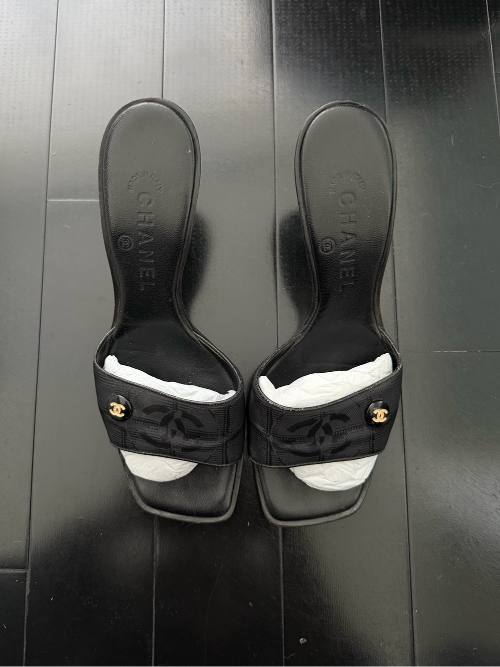 Original Chanel mules